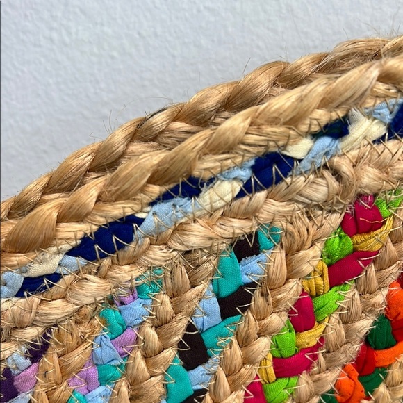Beautiful!!! Antik Kraft Colorful Woven Tote!! ♥️💛💜 - Picture 6 of 15